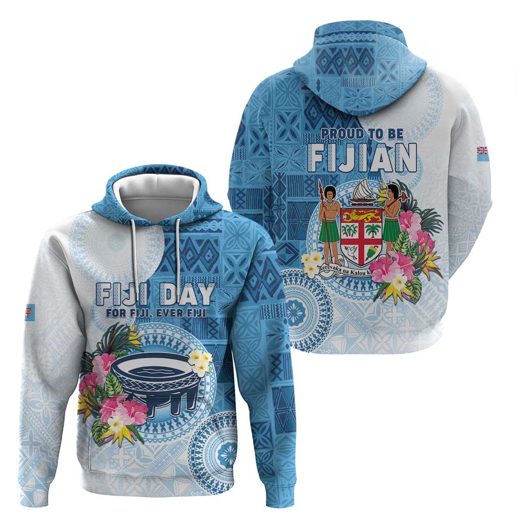 Fiji Day Hoodie Proud To Be Fijian LT05 - Polynesian Pride