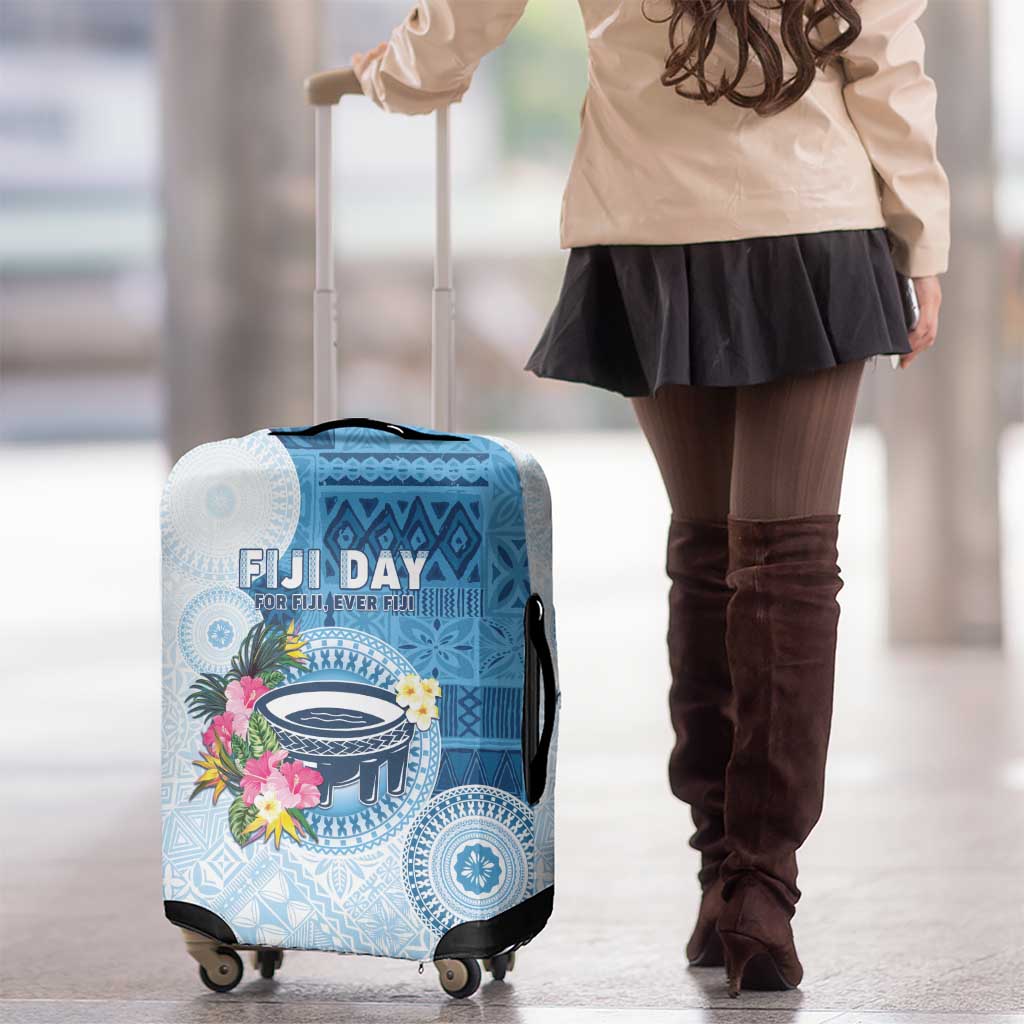 Fiji Day Luggage Cover Proud To Be Fijian LT05 - Polynesian Pride
