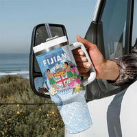 Fiji Day Tumbler With Handle Proud To Be Fijian