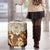 Fiji Spring Break Luggage Cover Fijian Tapa Pattern Brown LT05 - Polynesian Pride