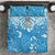 Fiji Spring Break Bedding Set Fijian Tapa Pattern Blue LT05 Blue - Polynesian Pride
