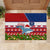 Samoa Christmas Rubber Doormat Santas Whale Manuia Le Kerisimasi LT05 - Polynesian Pride