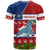Personalized Samoa Christmas T Shirt Santas Whale Manuia Le Kerisimasi LT05 - Polynesian Pride
