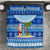 Fiji Christmas Bedding Set Santa Claus Surf Marau Na Kerisimasi LT05 Blue - Polynesian Pride