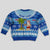 Personalised Fiji Christmas Kid Ugly Christmas Sweater Santa Claus Surf Marau Na Kerisimasi LT05 - Polynesian Pride
