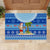 Fiji Christmas Rubber Doormat Santa Claus Surf Marau Na Kerisimasi LT05 - Polynesian Pride