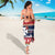 Wallis and Futuna Christmas Sarong Poinsettia Joyeux Noel
