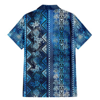Hawaii Makahiki Turtle Family Matching Mermaid Dress and Hawaiian Shirt Galaxy Tapa Pattern - Polynesian Pride