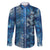Hawaii Makahiki Turtle Family Matching Off Shoulder Maxi Dress and Hawaiian Shirt Galaxy Tapa Pattern - Polynesian Pride