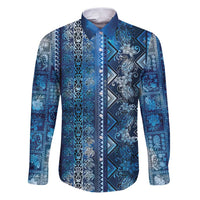 Hawaii Makahiki Turtle Family Matching Puletasi and Hawaiian Shirt Galaxy Tapa Pattern - Polynesian Pride