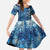 Hawaii Makahiki Turtle Family Matching Summer Maxi Dress and Hawaiian Shirt Galaxy Tapa Pattern - Polynesian Pride