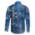 Hawaii Makahiki Turtle Family Matching Summer Maxi Dress and Hawaiian Shirt Galaxy Tapa Pattern - Polynesian Pride