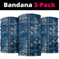 Hawaii Makahiki Turtle Neck Gaiter Galaxy Tapa Pattern - Polynesian Pride