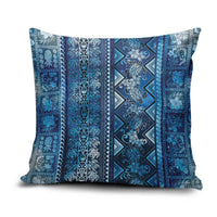 Hawaii Makahiki Turtle Pillow Cover Galaxy Tapa Pattern - Polynesian Pride