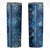 Hawaii Makahiki Turtle Skinny Tumbler Galaxy Tapa Pattern - Polynesian Pride