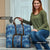 Hawaii Makahiki Turtle Travel Bag Galaxy Tapa Pattern - Polynesian Pride