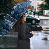 Hawaii Makahiki Turtle Umbrella Galaxy Tapa Pattern - Polynesian Pride
