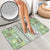 Hawaii Makahiki Turtle Bathroom Set Green Tapa Pattern - Polynesian Pride