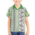 Hawaii Makahiki Turtle Kid Hawaiian Shirt Green Tapa Pattern - Polynesian Pride