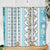 Hawaii Makahiki Turtle Skinny Tumbler Blue Tapa Pattern - Polynesian Pride