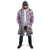 Hawaii Makahiki Turtle Cloak Violet Tapa Pattern - Polynesian Pride