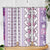 Hawaii Makahiki Turtle Skinny Tumbler Violet Tapa Pattern - Polynesian Pride