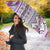 Hawaii Makahiki Turtle Umbrella Violet Tapa Pattern - Polynesian Pride