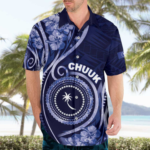 (Custom Personalised) FSM Chuuk Long Sleeve Shirts Unique Vibes - Black LT8 main image 1