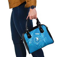 FSM Yap Shoulder Handbag Ocean Floral Pattern LT05 - Polynesian Pride