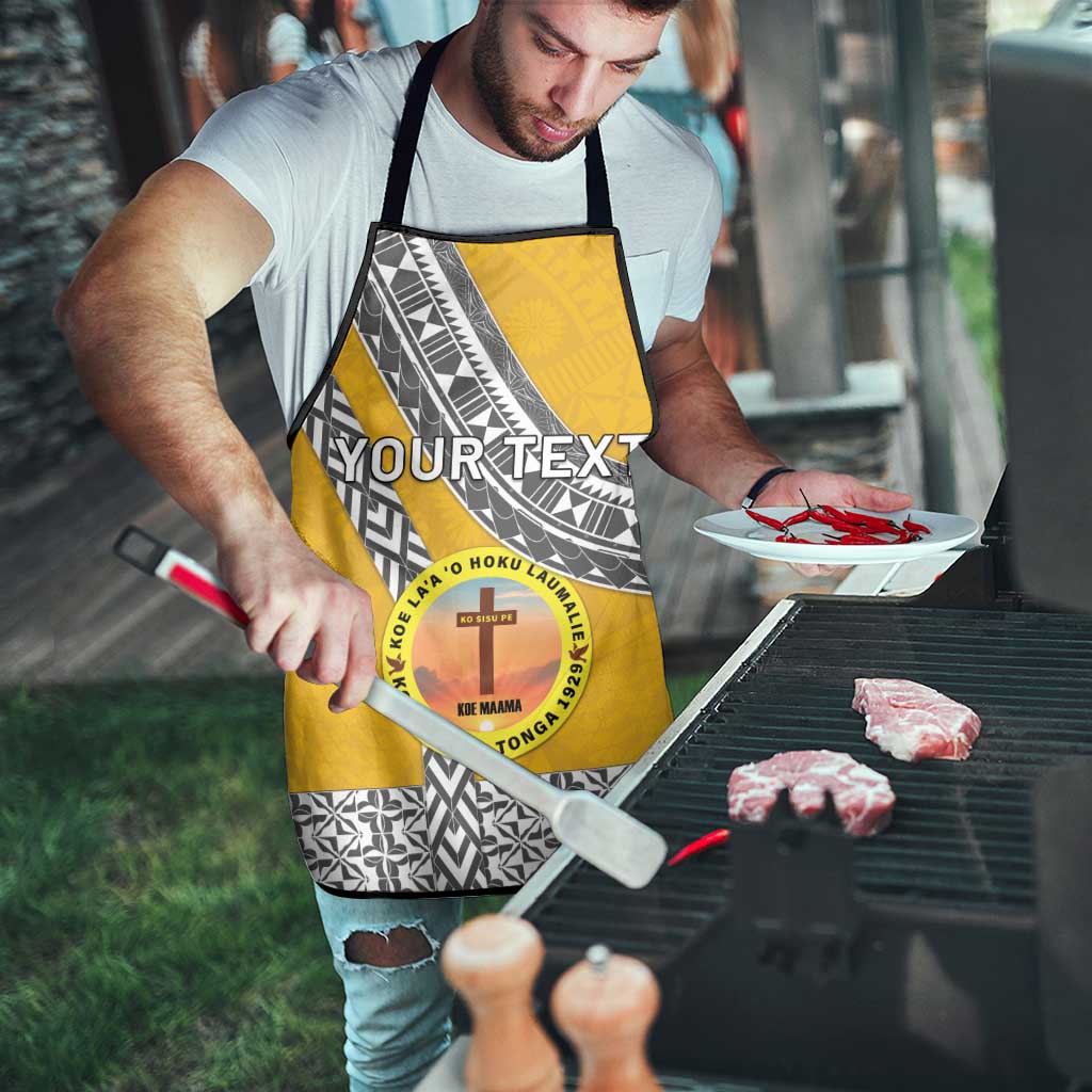 Personalised Anastasis College Apron Tonga Unique Style - Polynesian Pride