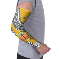 Personalised Anastasis College Arm Sleeves Tonga Unique Style - Polynesian Pride