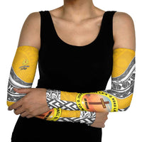 Personalised Anastasis College Arm Sleeves Tonga Unique Style - Polynesian Pride