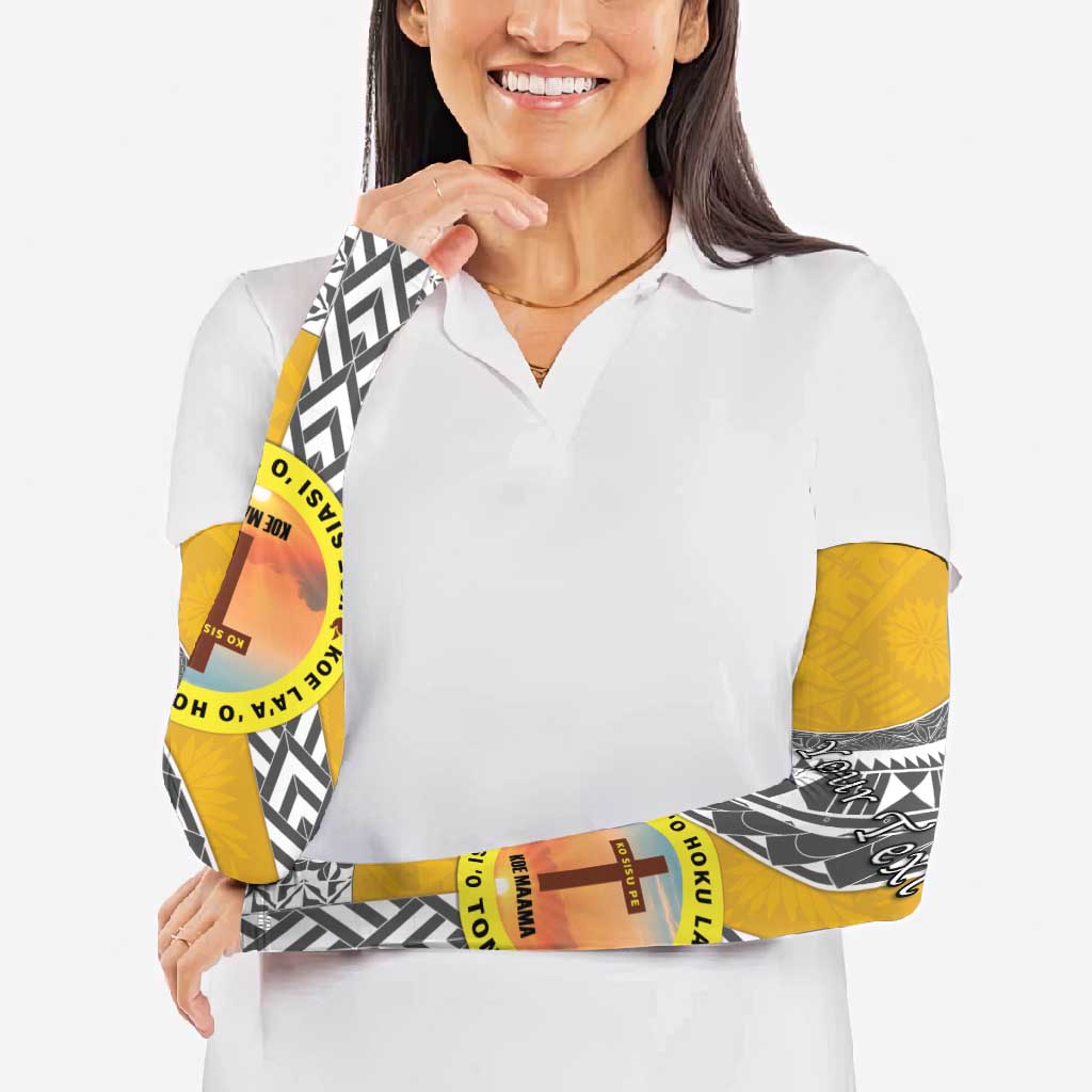 Personalised Anastasis College Arm Sleeves Tonga Unique Style - Polynesian Pride