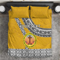 Personalised Anastasis College Bedding Set Tonga Unique Style - Polynesian Pride