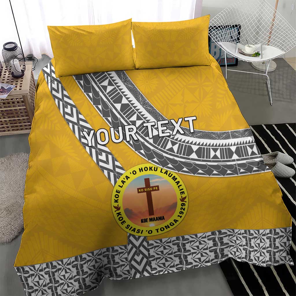 Personalised Anastasis College Bedding Set Tonga Unique Style - Polynesian Pride