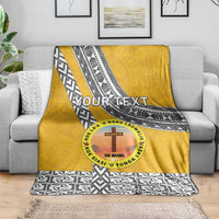 Personalised Anastasis College Blanket Tonga Unique Style - Polynesian Pride