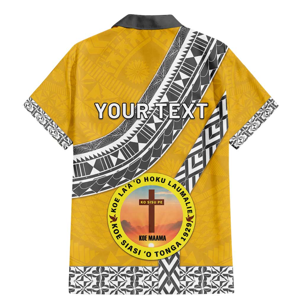 Personalised Anastasis College Family Matching Mermaid Dress and Hawaiian Shirt Tonga Unique Style - Polynesian Pride