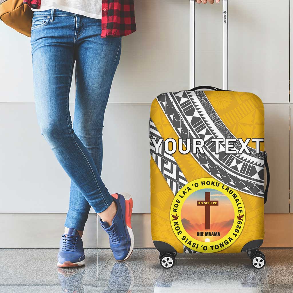 Personalised Anastasis College Luggage Cover Tonga Unique Style - Polynesian Pride