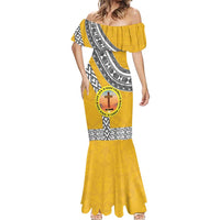 Personalised Anastasis College Mermaid Dress Tonga Unique Style - Polynesian Pride