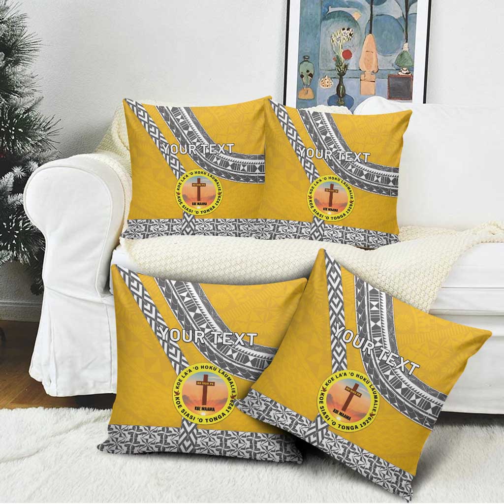 Personalised Anastasis College Pillow Cover Tonga Unique Style - Polynesian Pride
