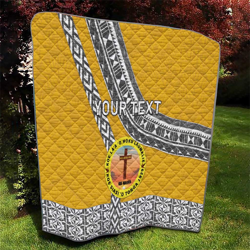 Personalised Anastasis College Quilt Tonga Unique Style - Polynesian Pride