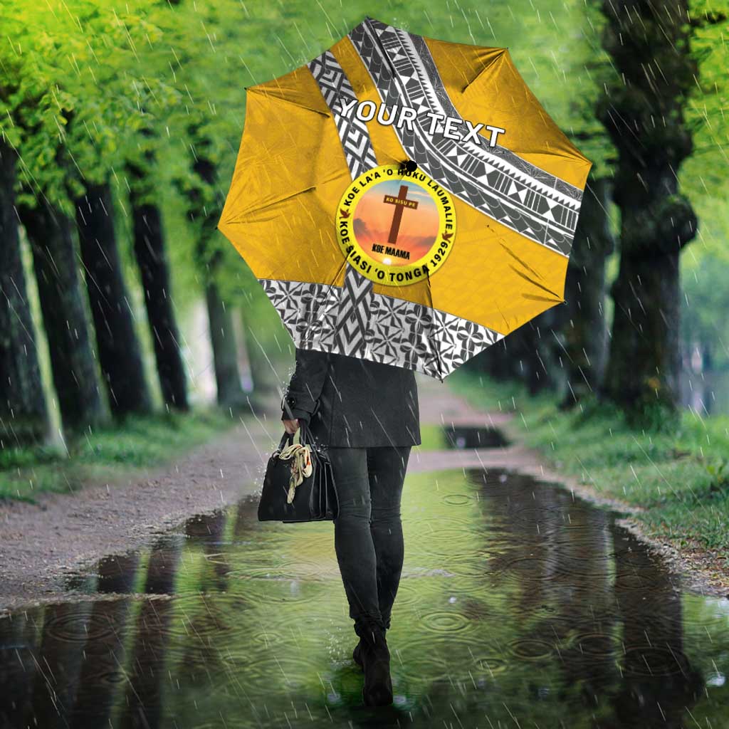 Personalised Anastasis College Umbrella Tonga Unique Style - Polynesian Pride