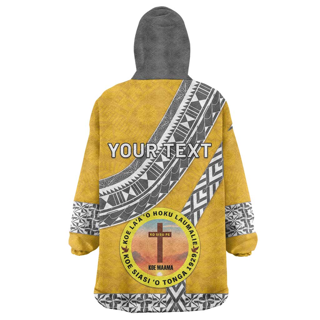 Personalised Anastasis College Wearable Blanket Hoodie Tonga Unique Style - Polynesian Pride