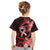 Heart Health Awareness Kid T Shirt Warrior Wears Red Polynesian Style