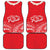 Heart Health Awareness Car Mats Polynesian Red Ribbon
