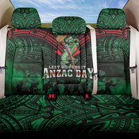 New Zealand ANZAC Day Back Car Seat Cover Aotearoa Hei Tiki LT05 One Size Green - Polynesian Pride