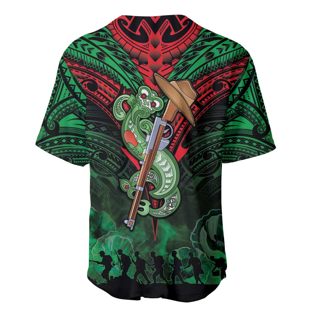 New Zealand ANZAC Day Baseball Jersey Aotearoa Hei Tiki