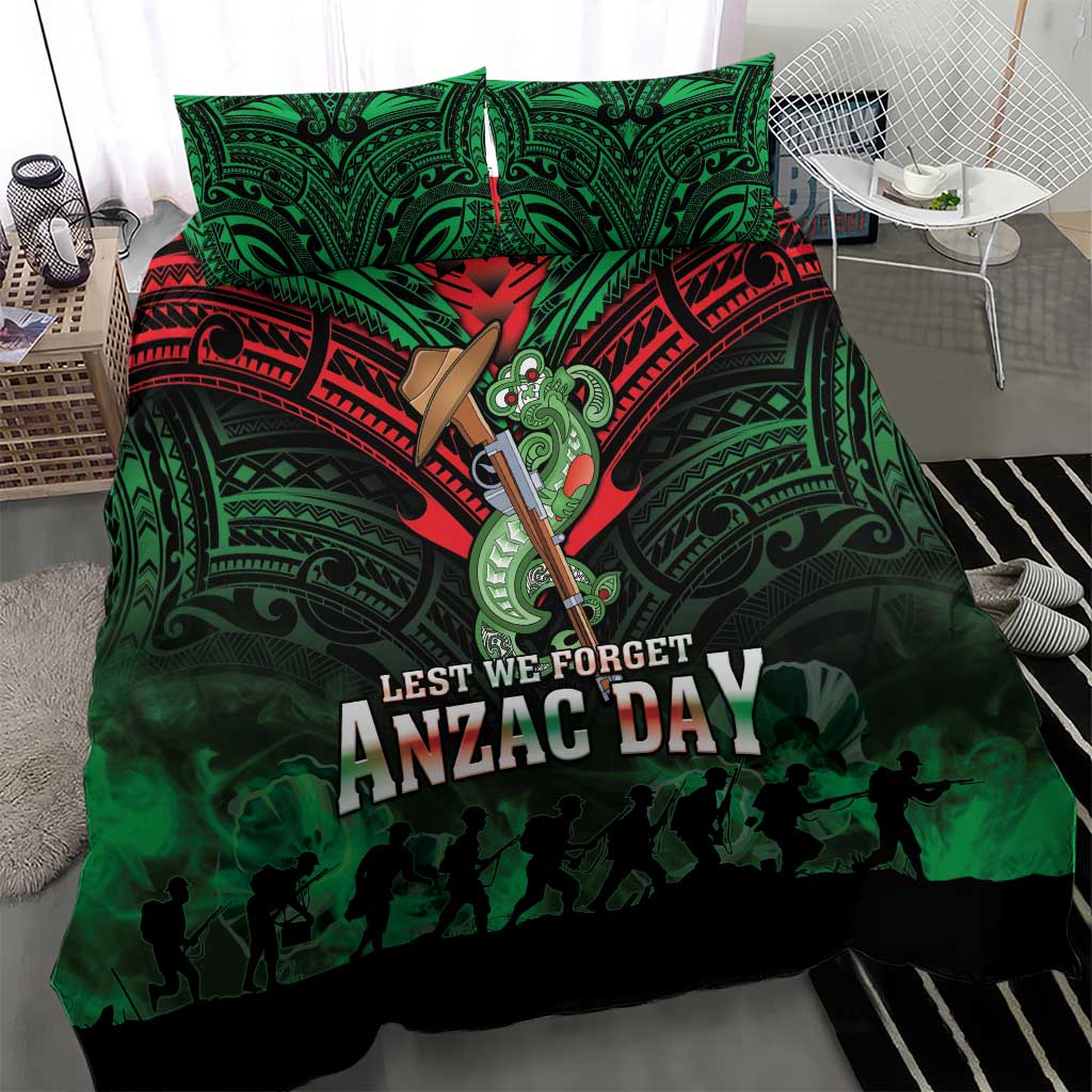 New Zealand ANZAC Day Bedding Set Aotearoa Hei Tiki