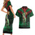 New Zealand ANZAC Day Couples Matching Short Sleeve Bodycon Dress and Hawaiian Shirt Aotearoa Hei Tiki
