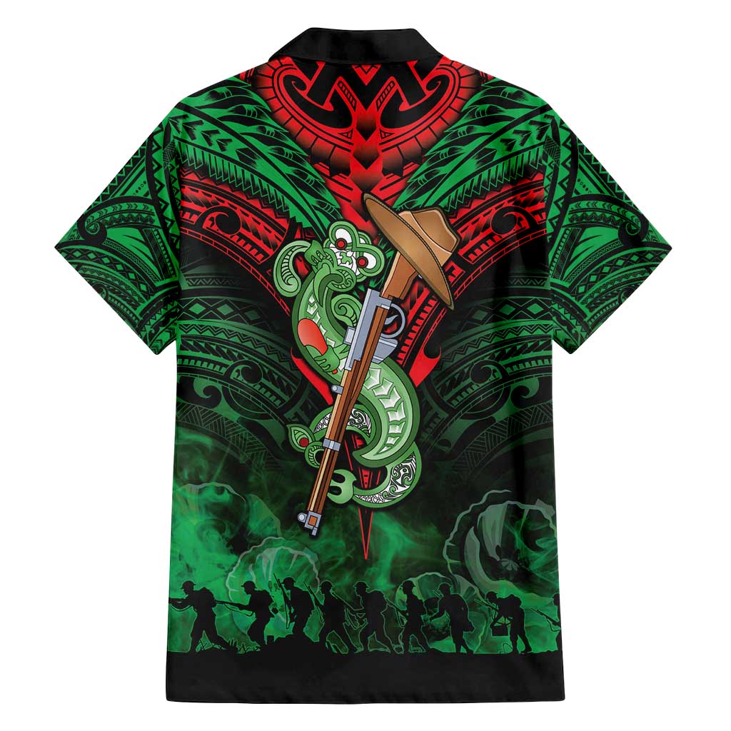 New Zealand ANZAC Day Family Matching Puletasi and Hawaiian Shirt Aotearoa Hei Tiki